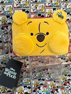 Loungefly Disney Winnie the Pooh Plush Pooh Bear Cosmetic Bag NWT 2025